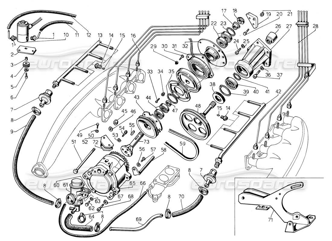 part diagram containing part number 004613689