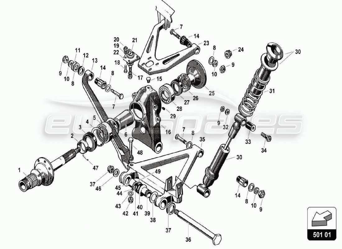 part diagram containing part number bn-01015