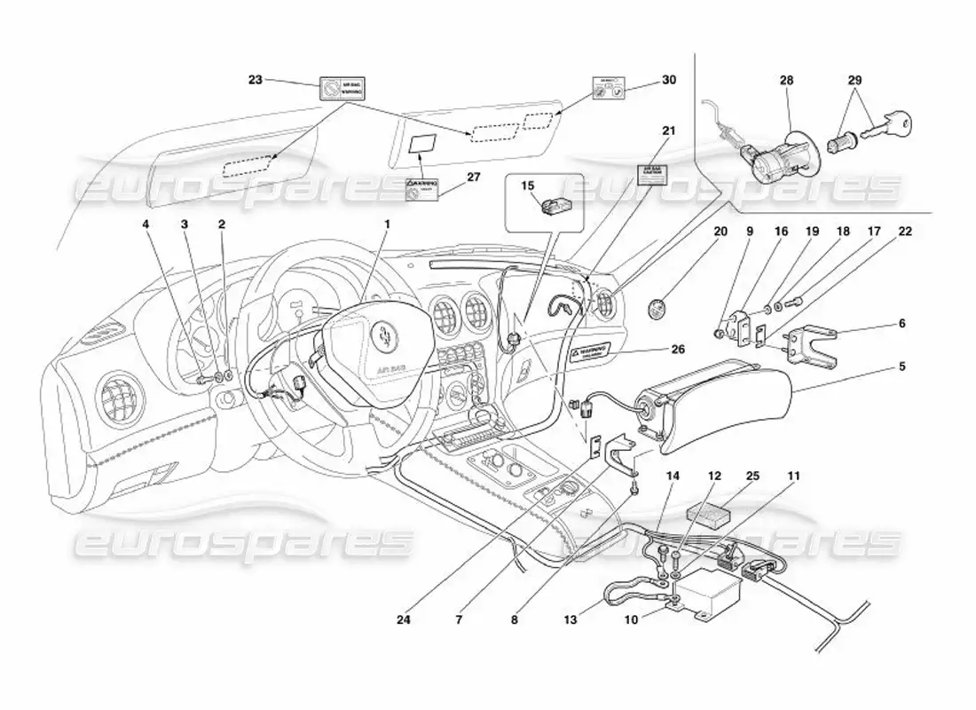 part diagram containing part number 664034..