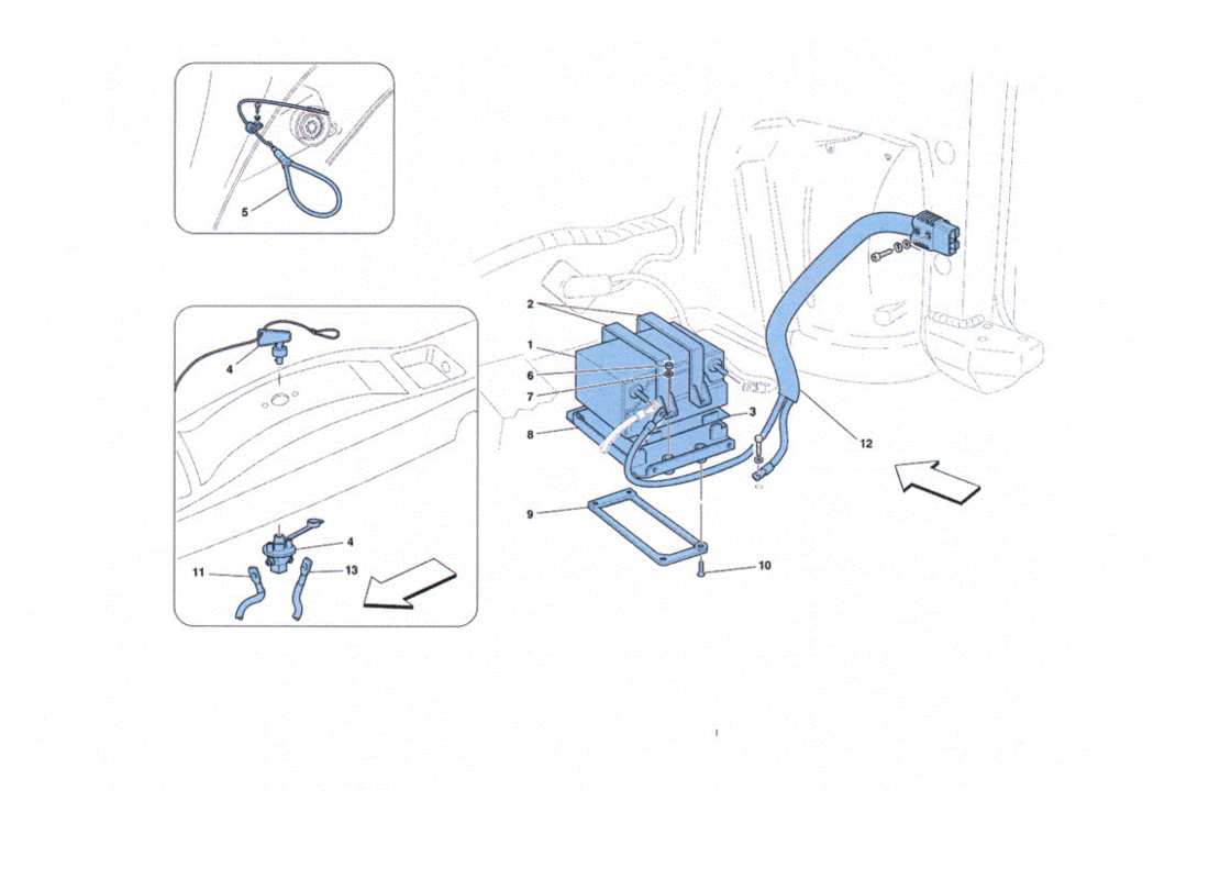 part diagram containing part number 268227