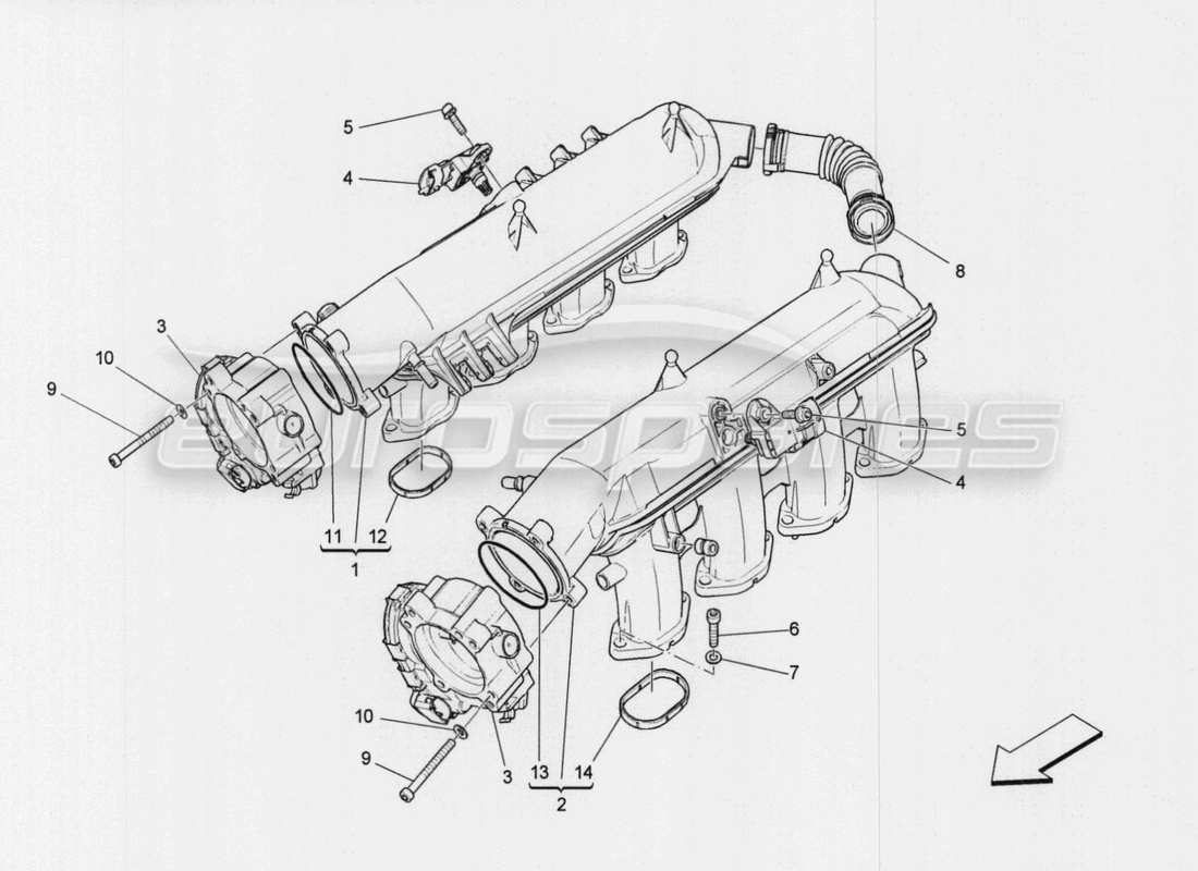 part diagram containing part number 292883