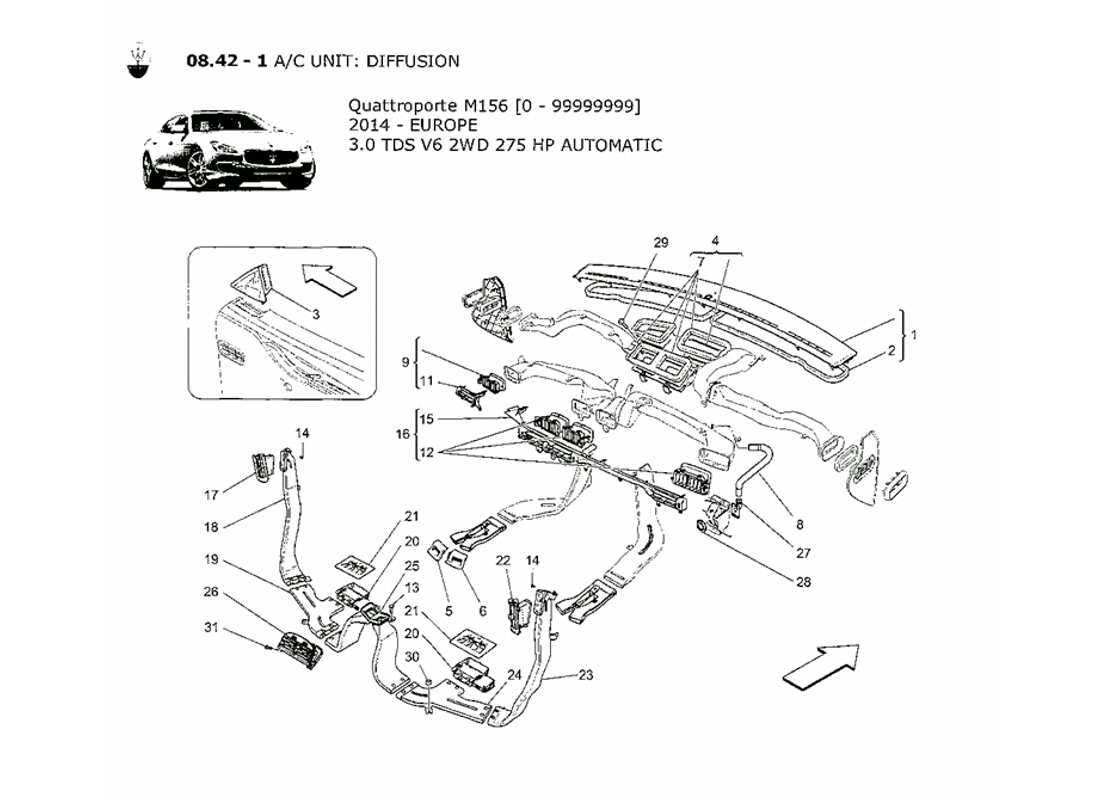 part diagram containing part number 673001304