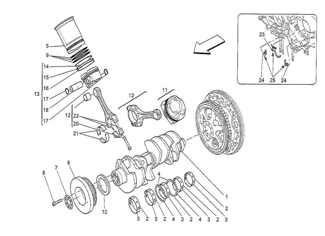 part diagram containing part number 262413