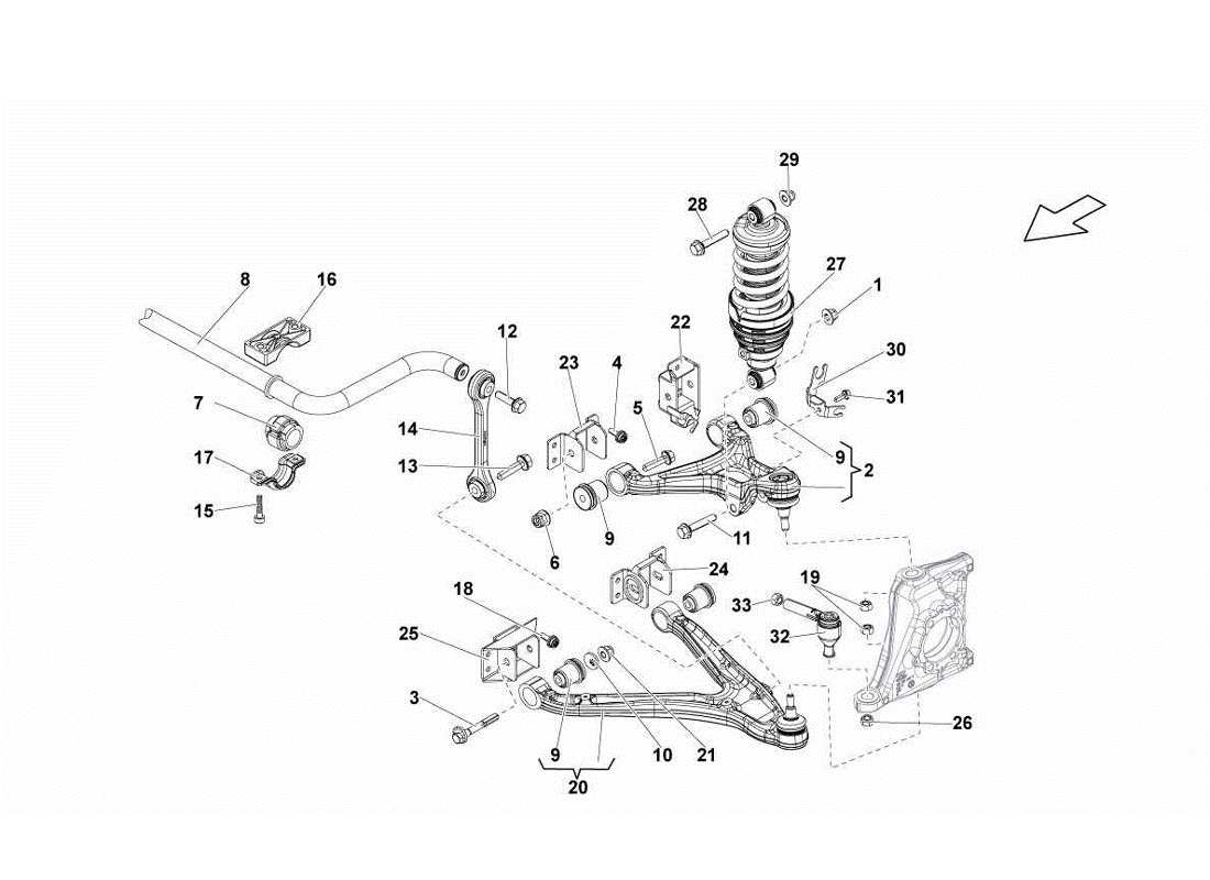 part diagram containing part number n10629501