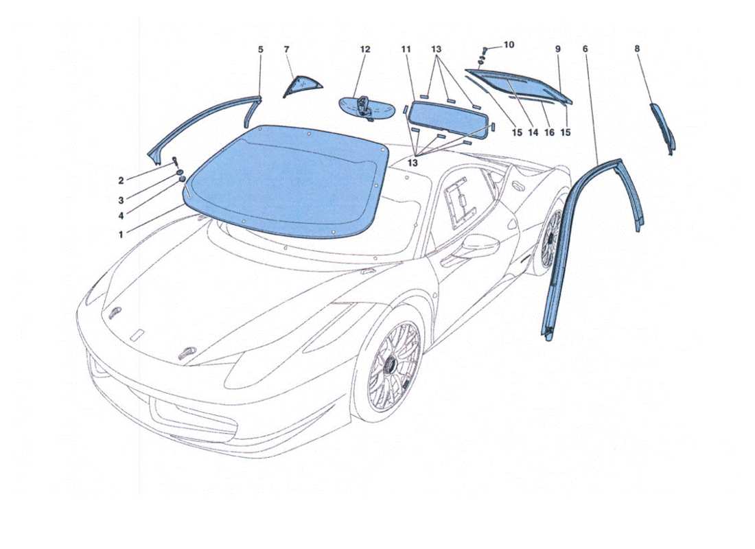 part diagram containing part number 83409600