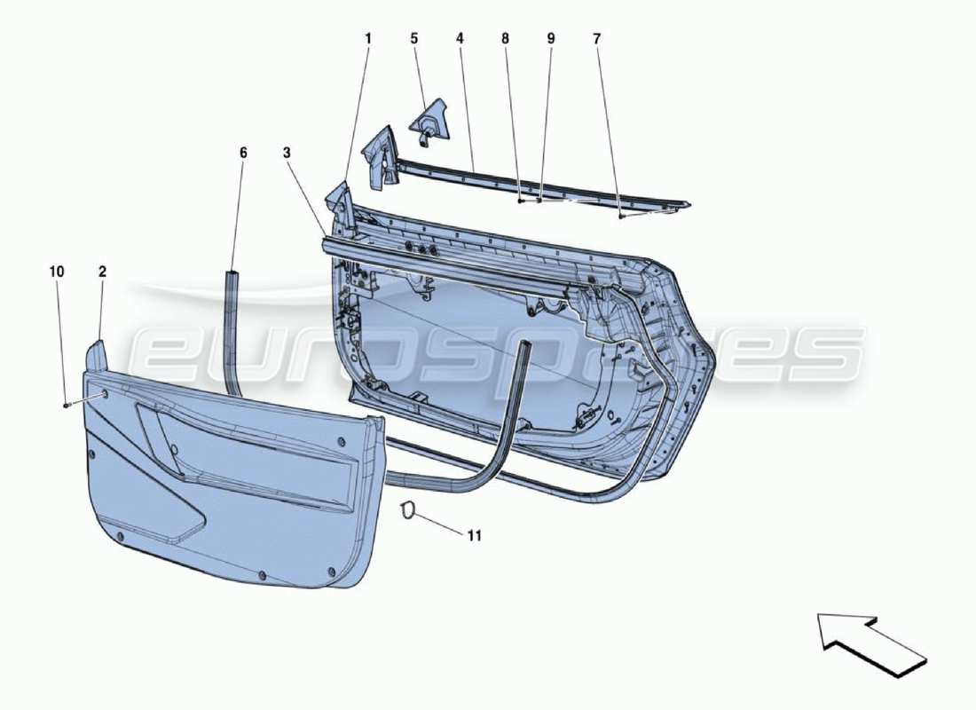 part diagram containing part number 88659211