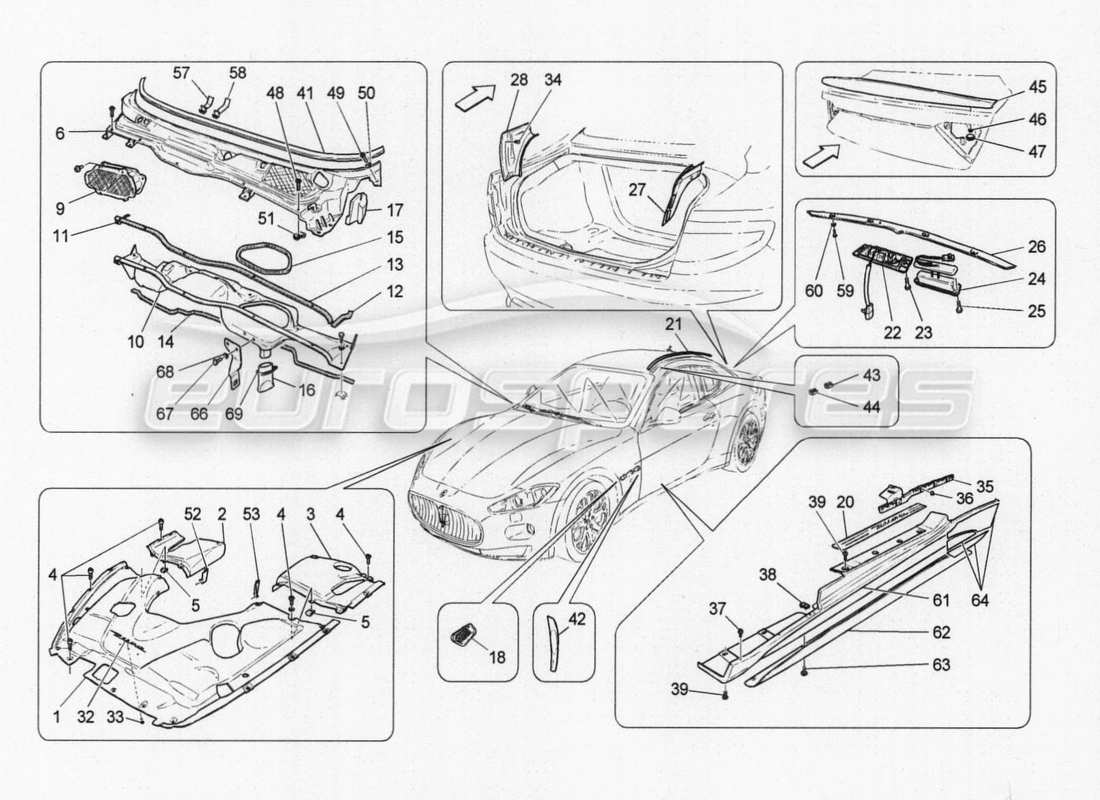 part diagram containing part number 88619200