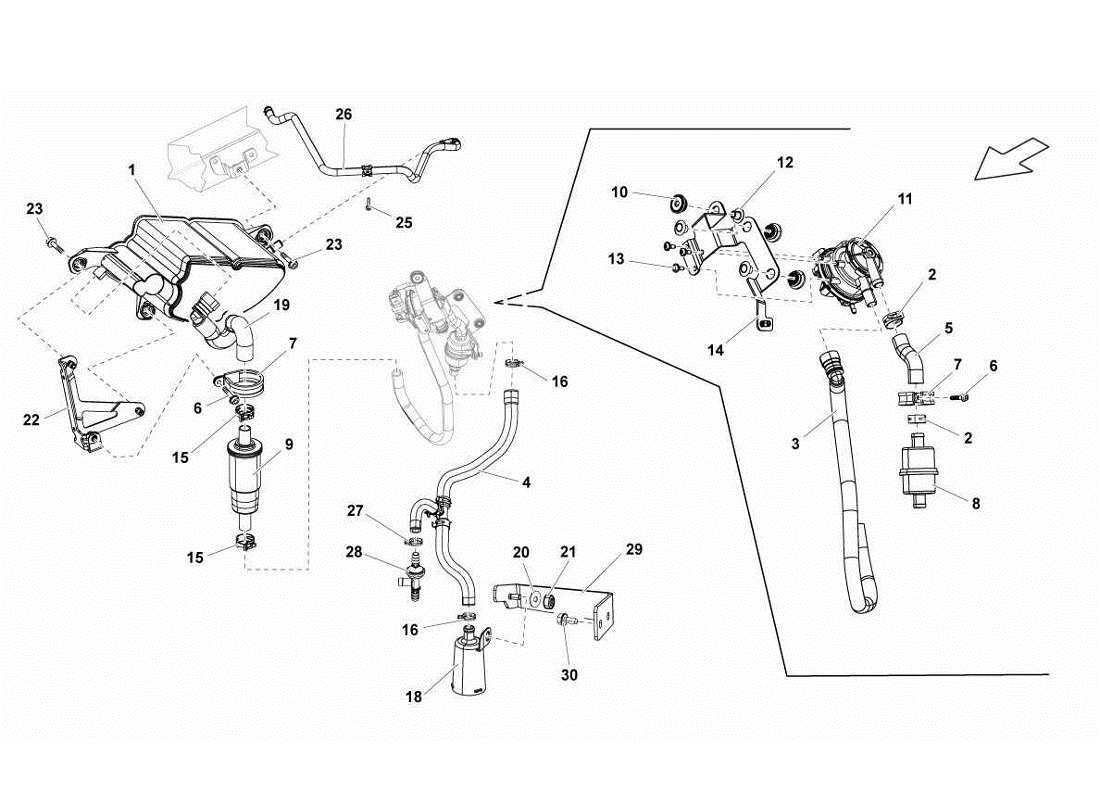 part diagram containing part number 3d0201801f