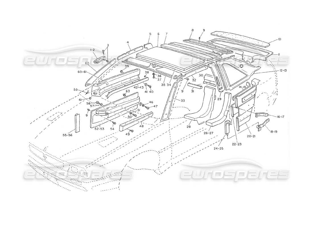 part diagram containing part number 319953321