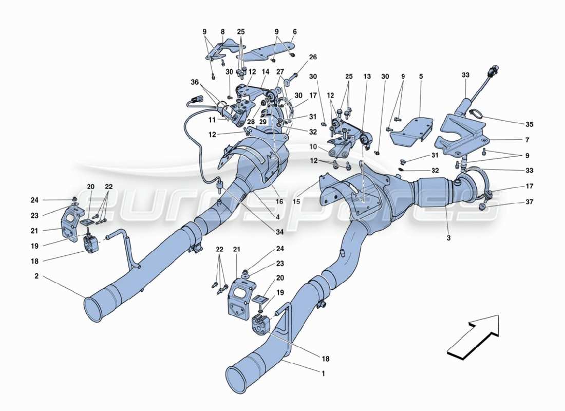 part diagram containing part number 11627826