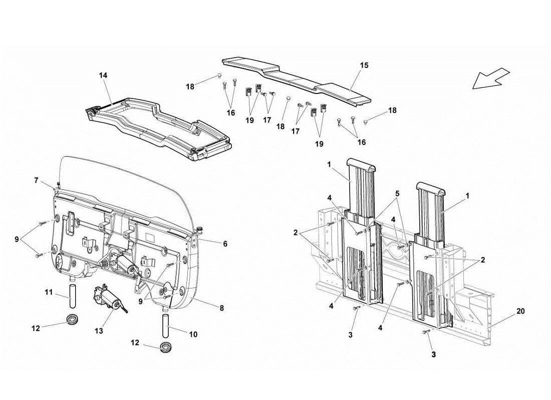 part diagram containing part number 407827460c