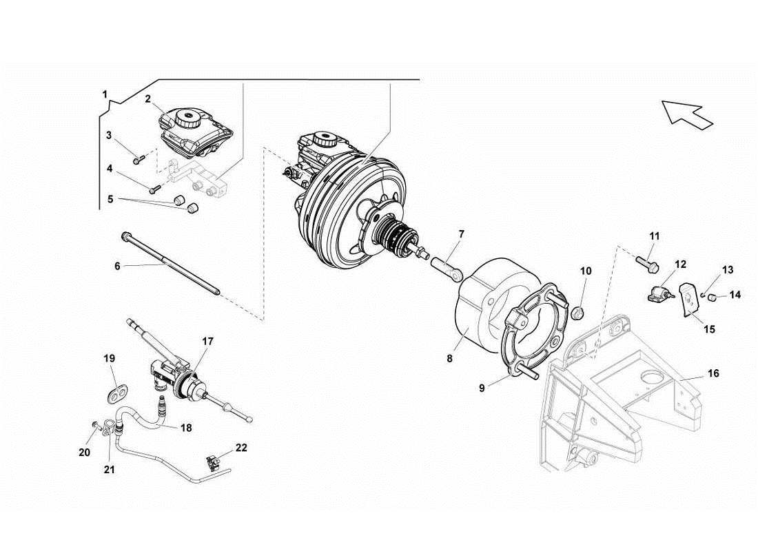 part diagram containing part number 3d0611301b