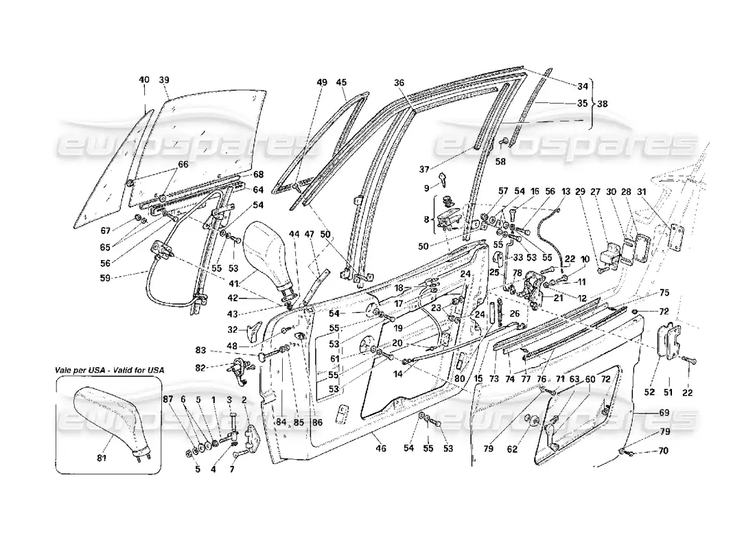 part diagram containing part number eap1481238