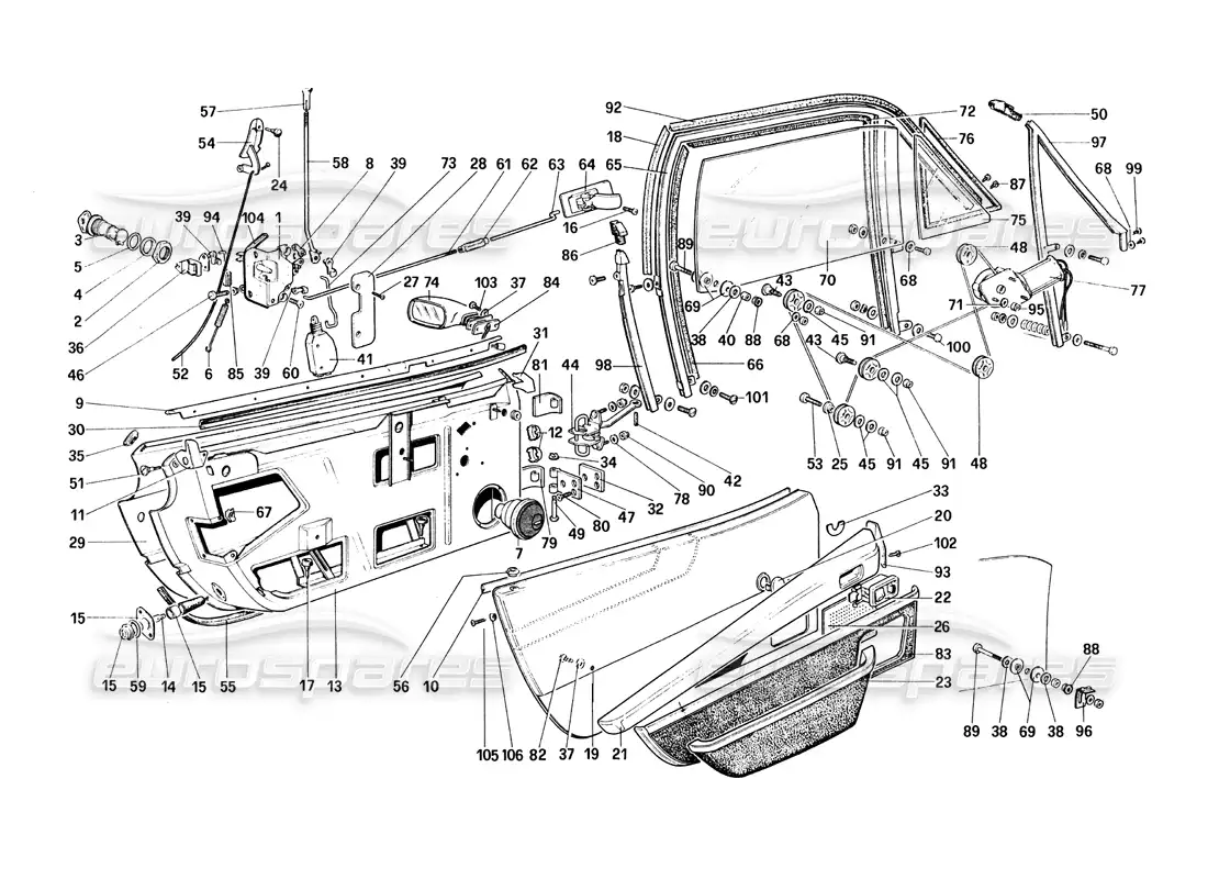 part diagram containing part number 106849