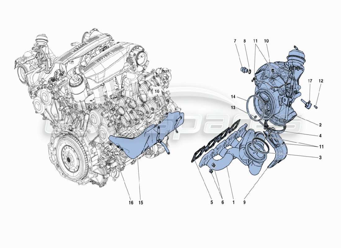 part diagram containing part number 340546