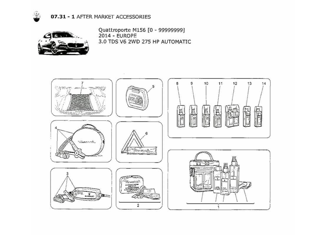 part diagram containing part number 940000105