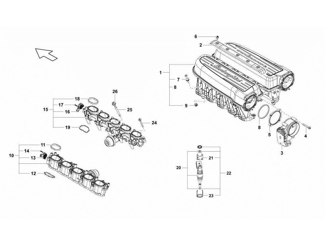 part diagram containing part number 07l907386