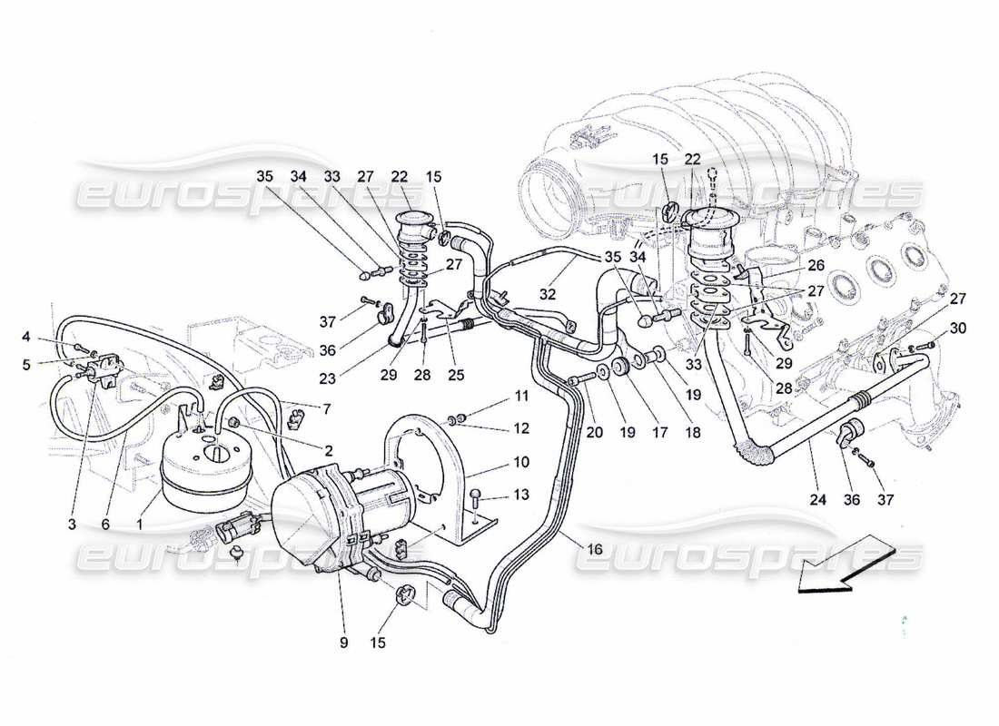 part diagram containing part number 227000