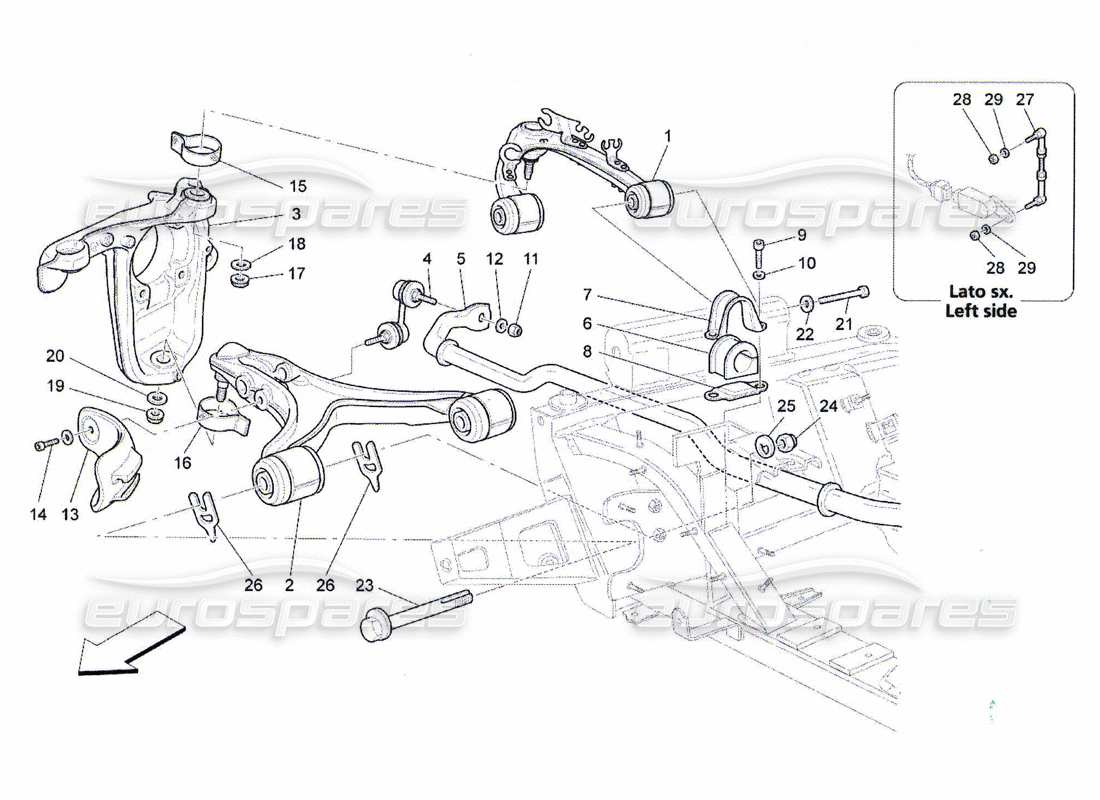 part diagram containing part number 980139892