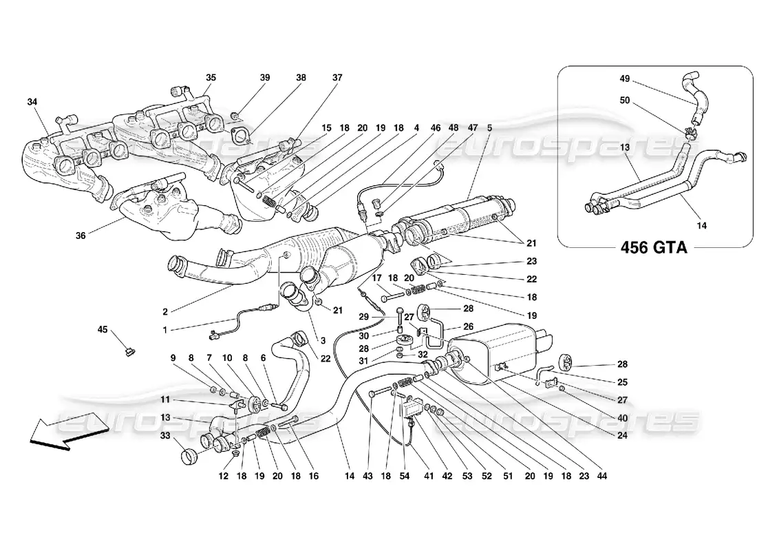 part diagram containing part number 111743