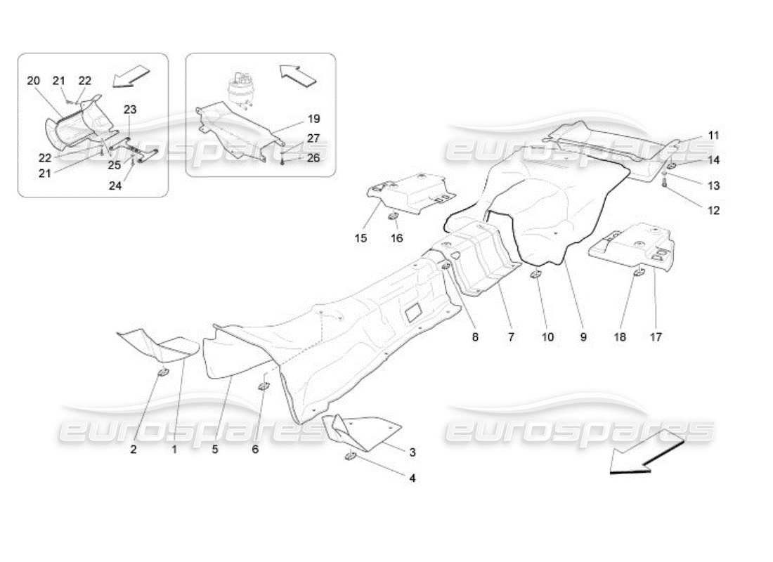 part diagram containing part number 67221900