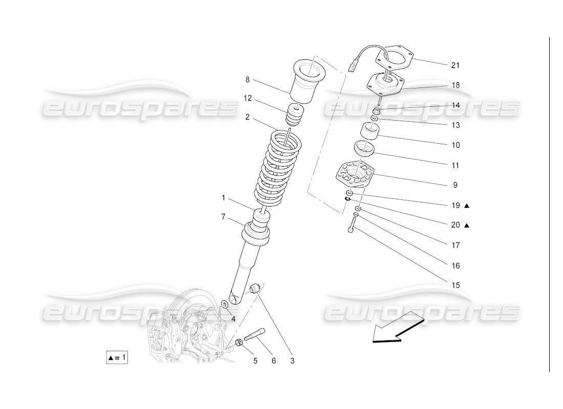 part diagram containing part number 205587