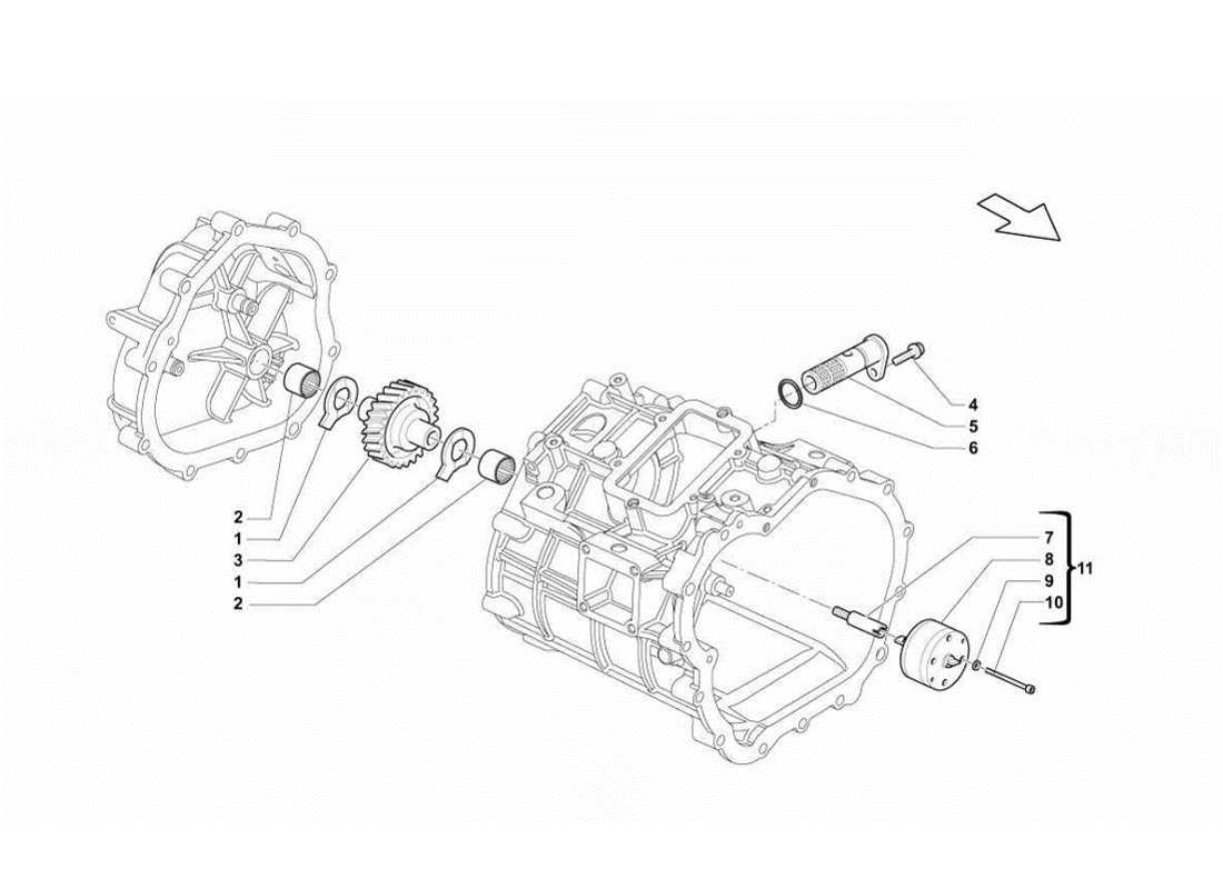 part diagram containing part number 086311525