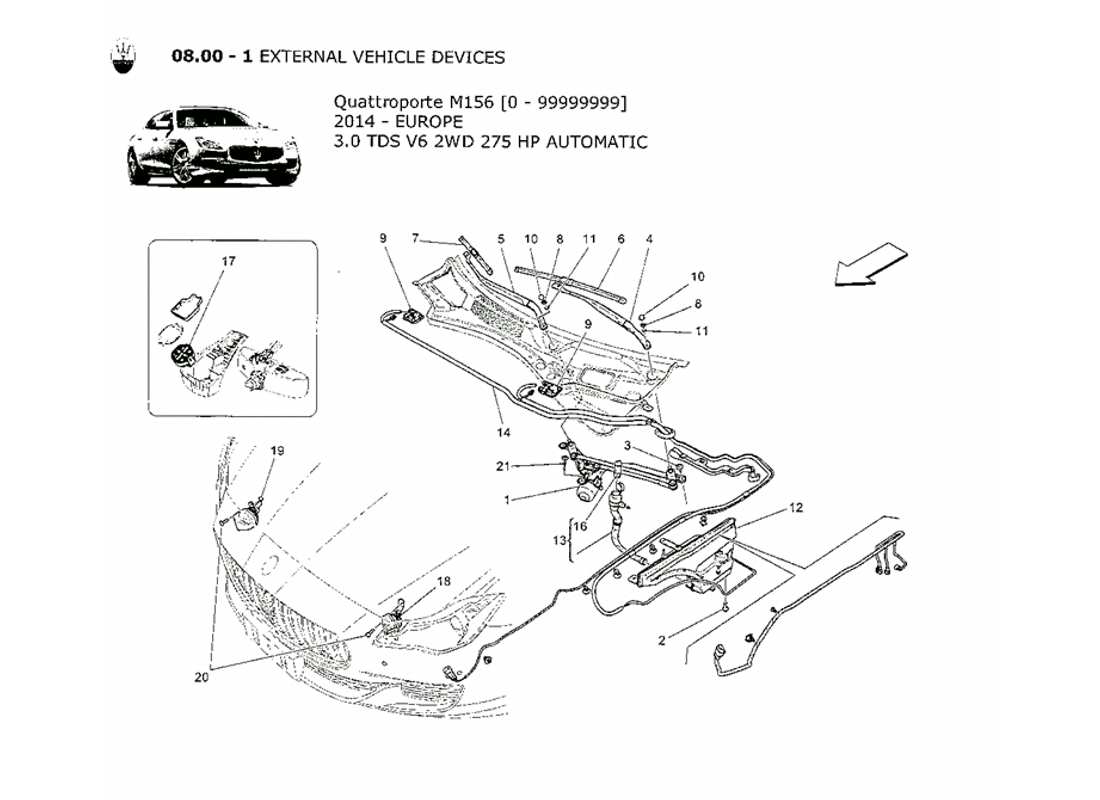 part diagram containing part number 670007743