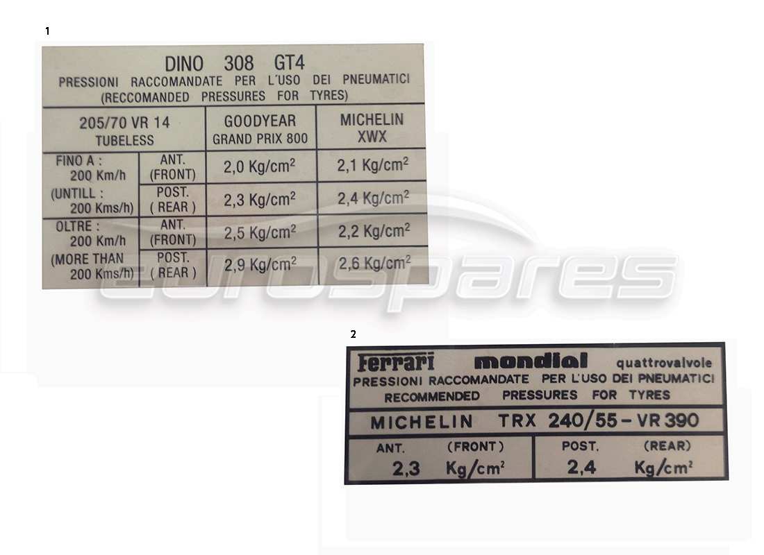 part diagram containing part number fst016