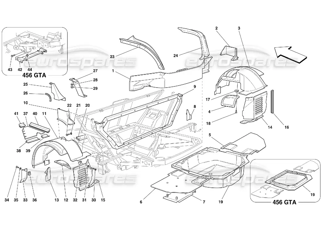 part diagram containing part number 63798900