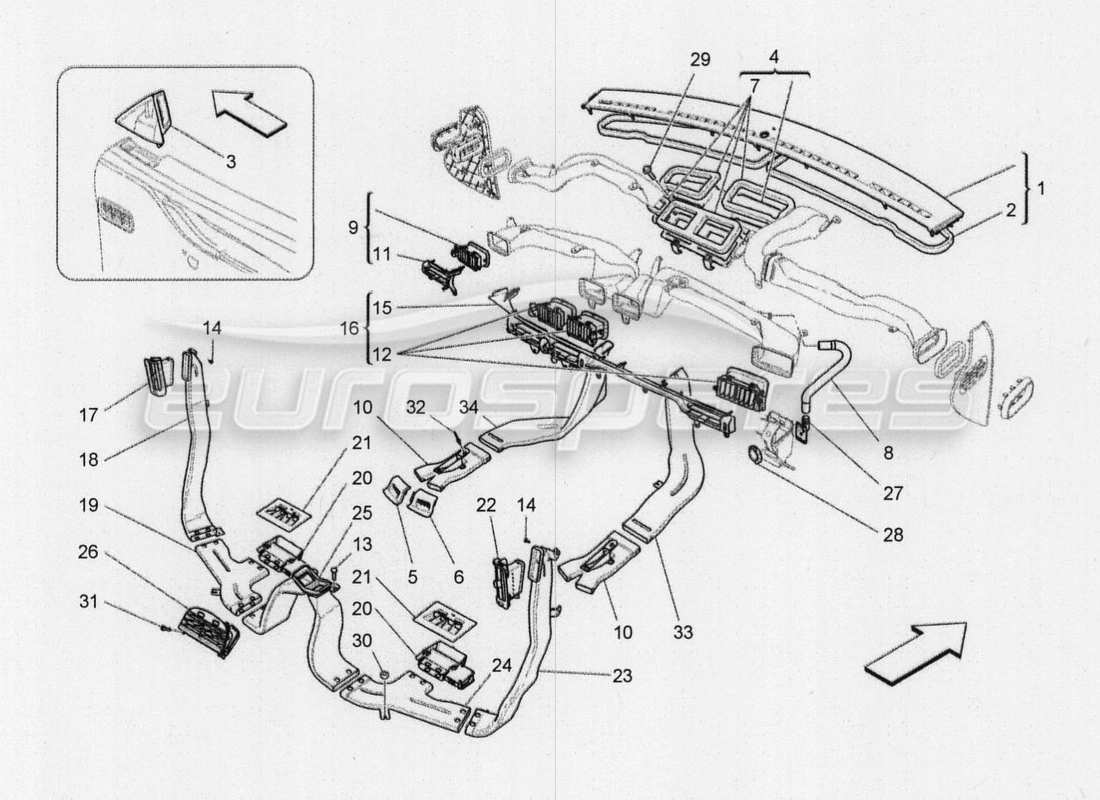 part diagram containing part number custdm