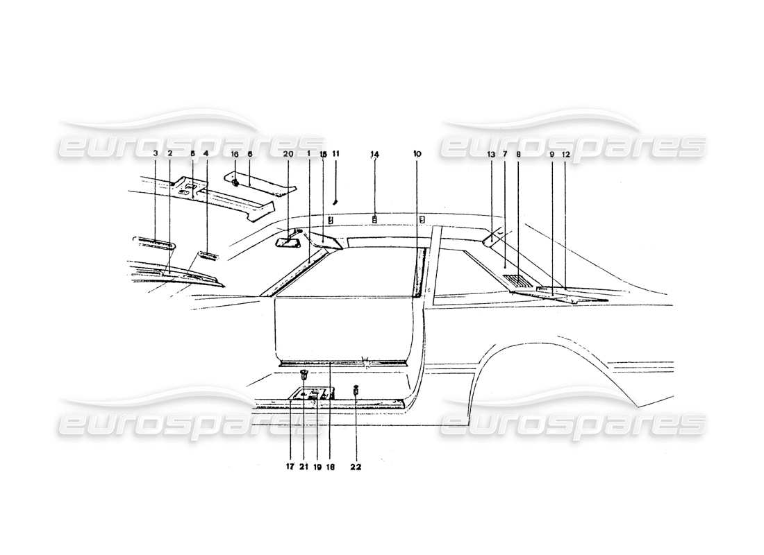 part diagram containing part number 255-64-598-00