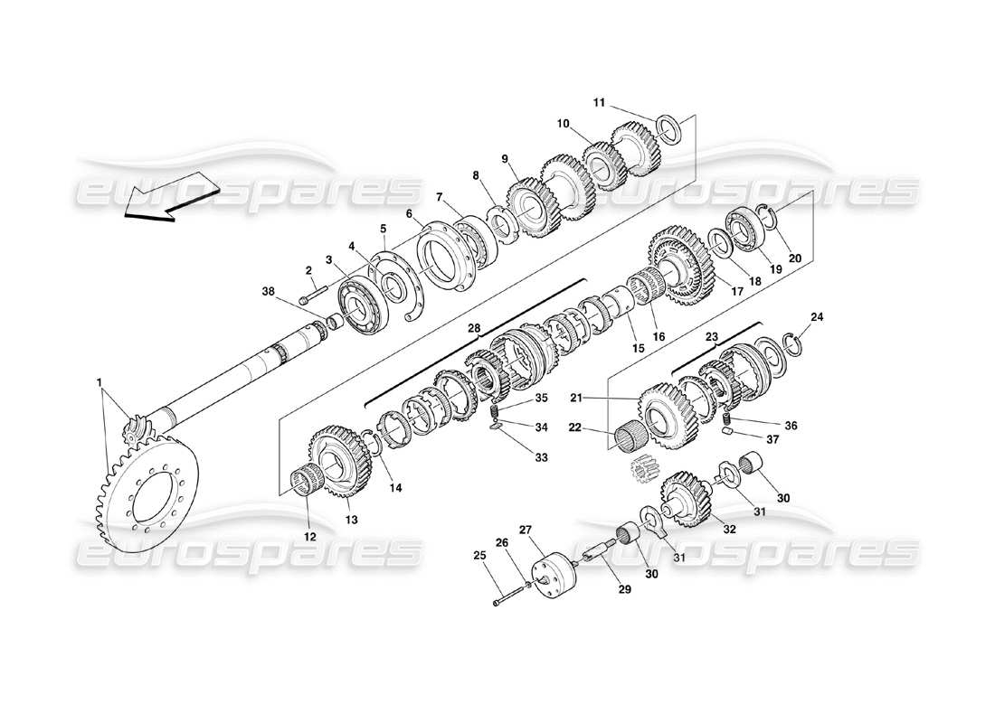 part diagram containing part number 184042