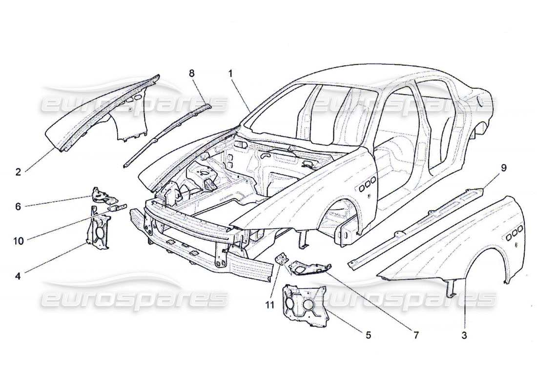 part diagram containing part number 66821000