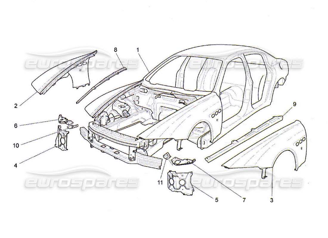part diagram containing part number 67216800