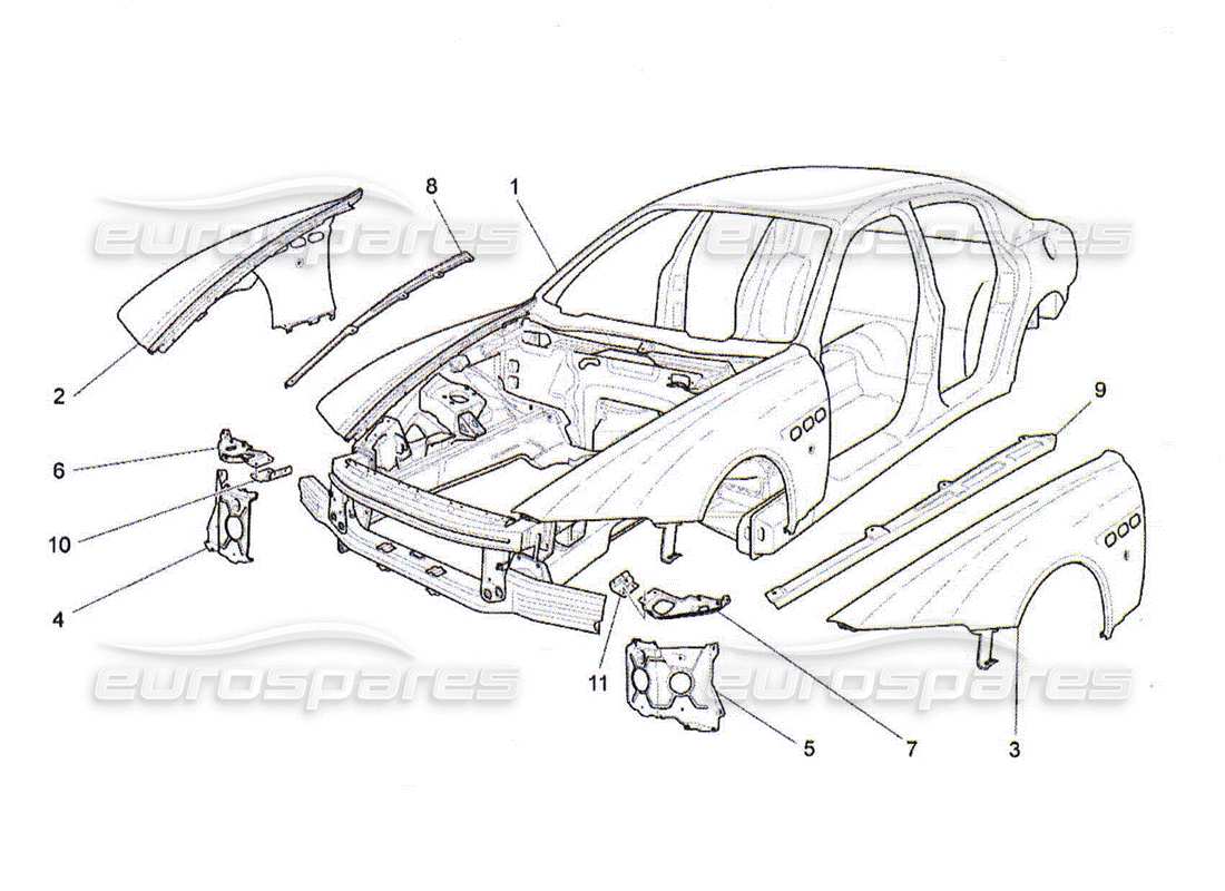 part diagram containing part number 67216900