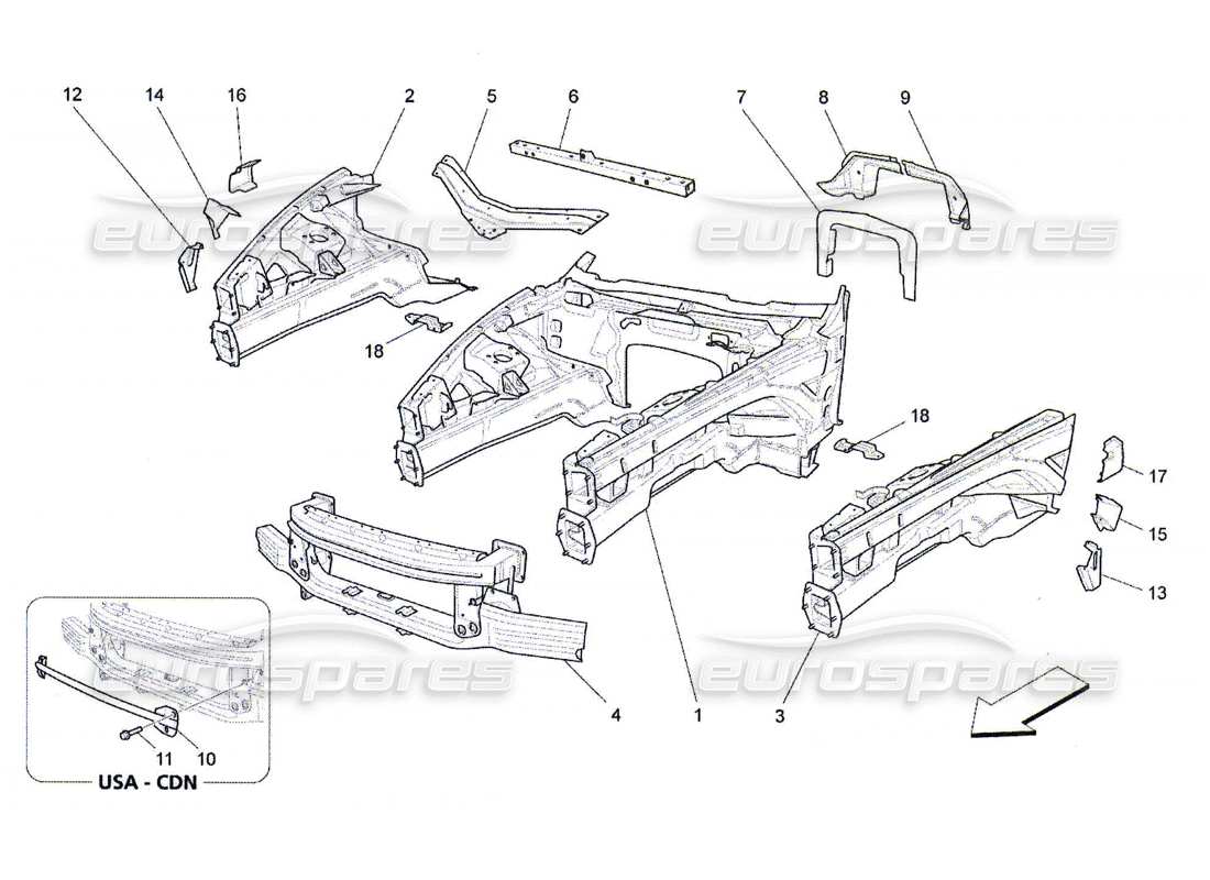 part diagram containing part number 980139714