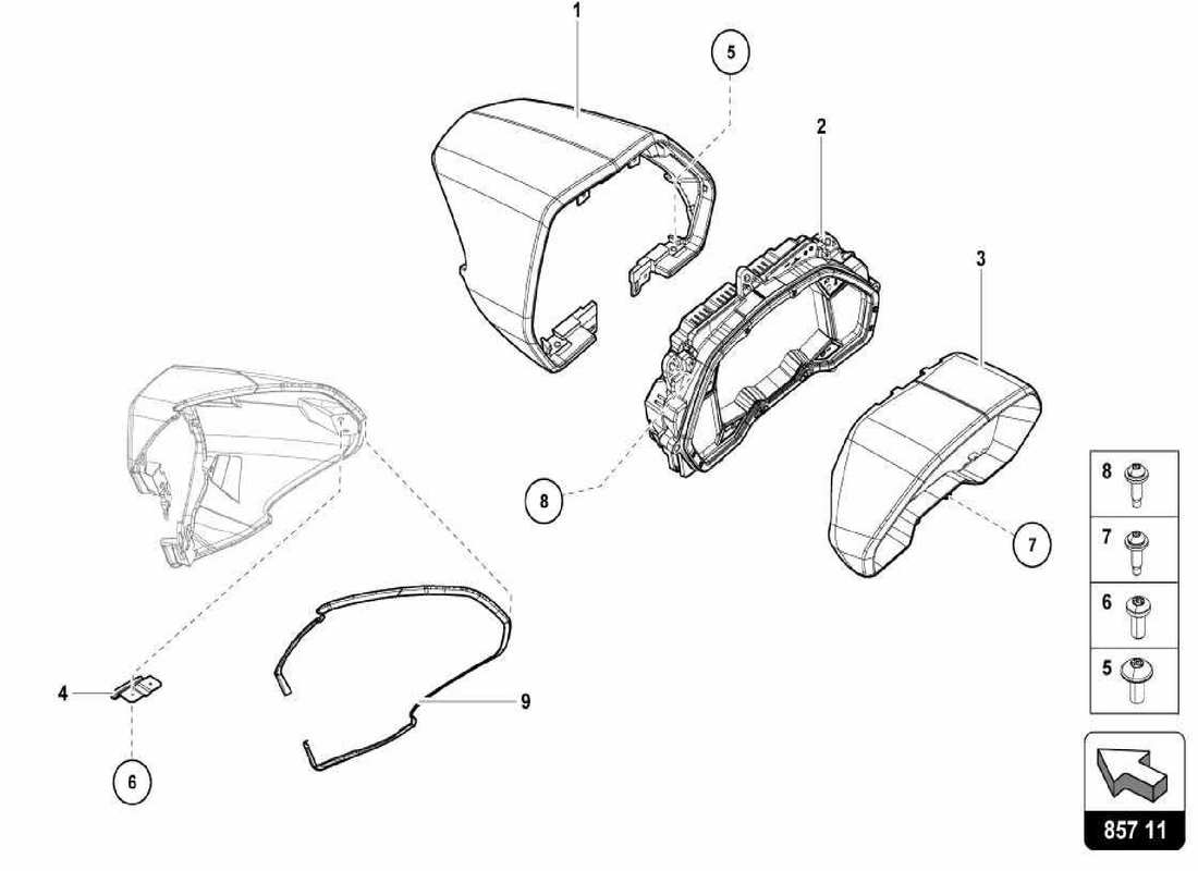 part diagram containing part number n91030702