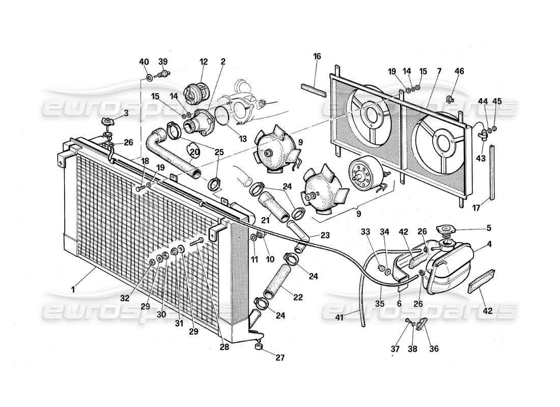 part diagram containing part number prn 77348