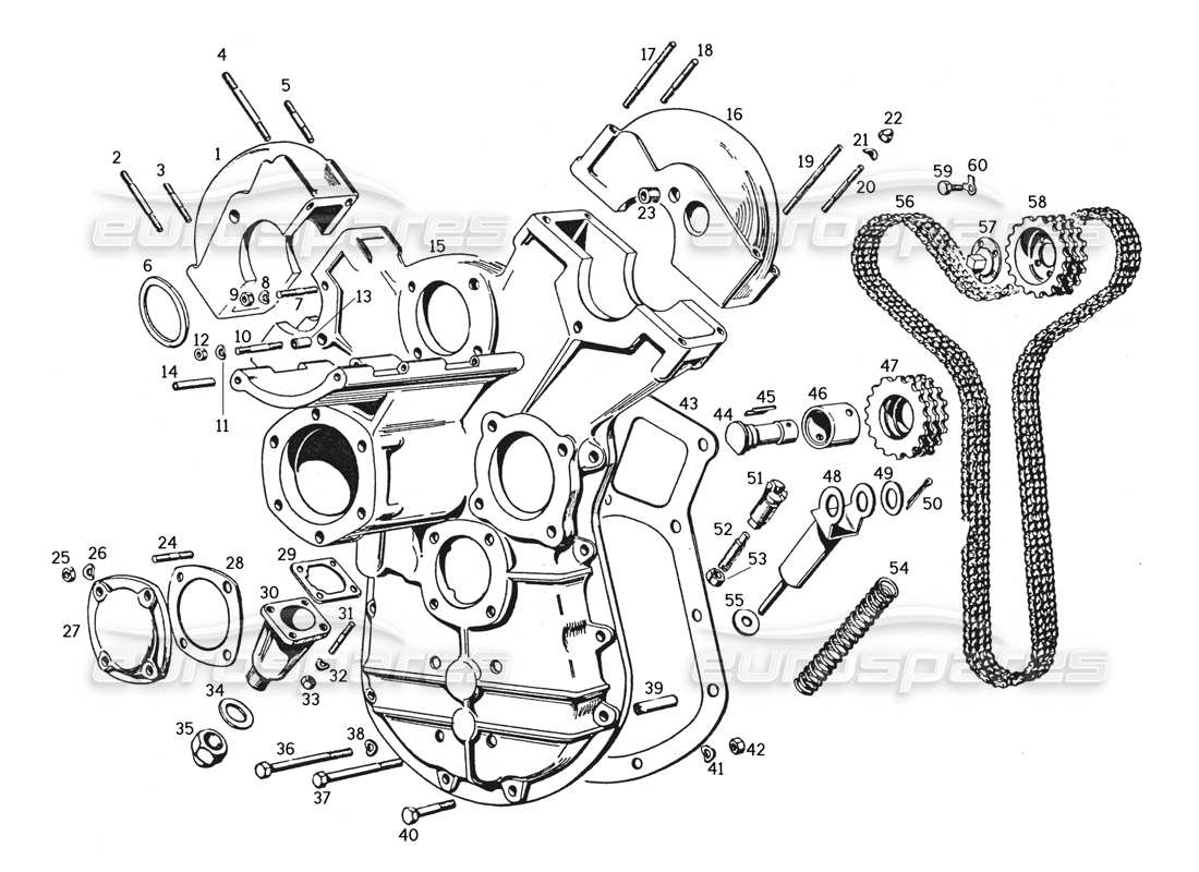 part diagram containing part number 22262