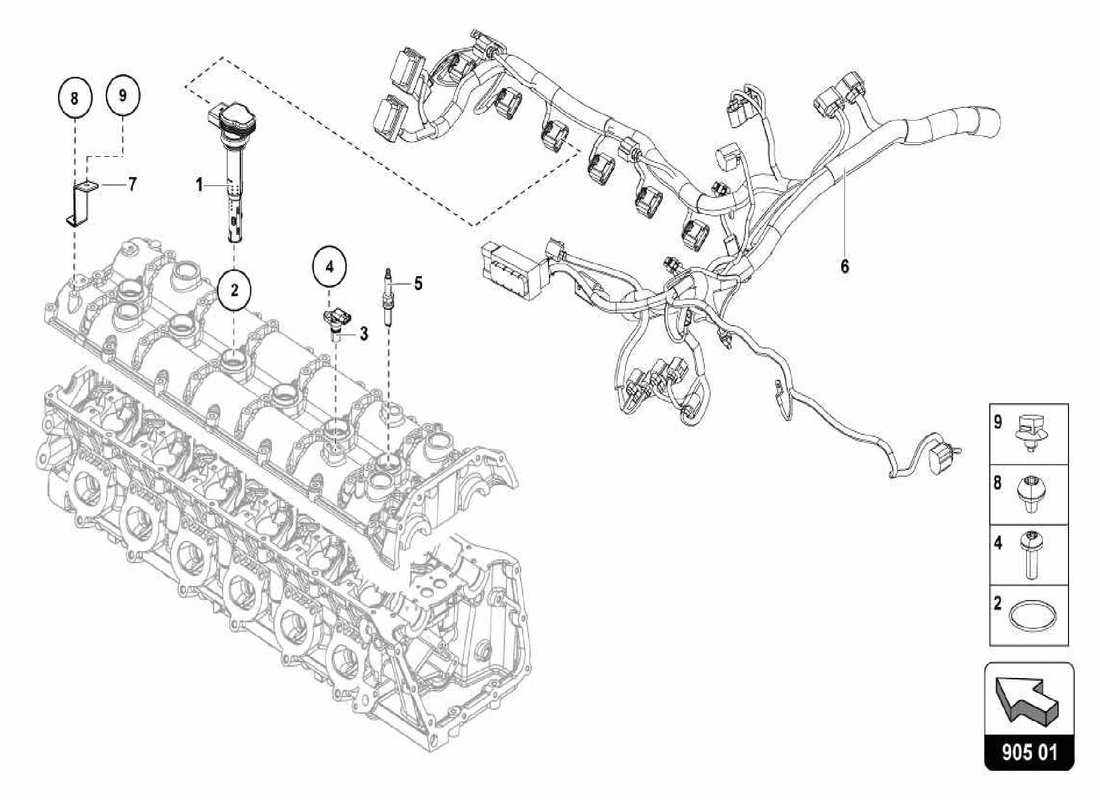 part diagram containing part number 07m905115f