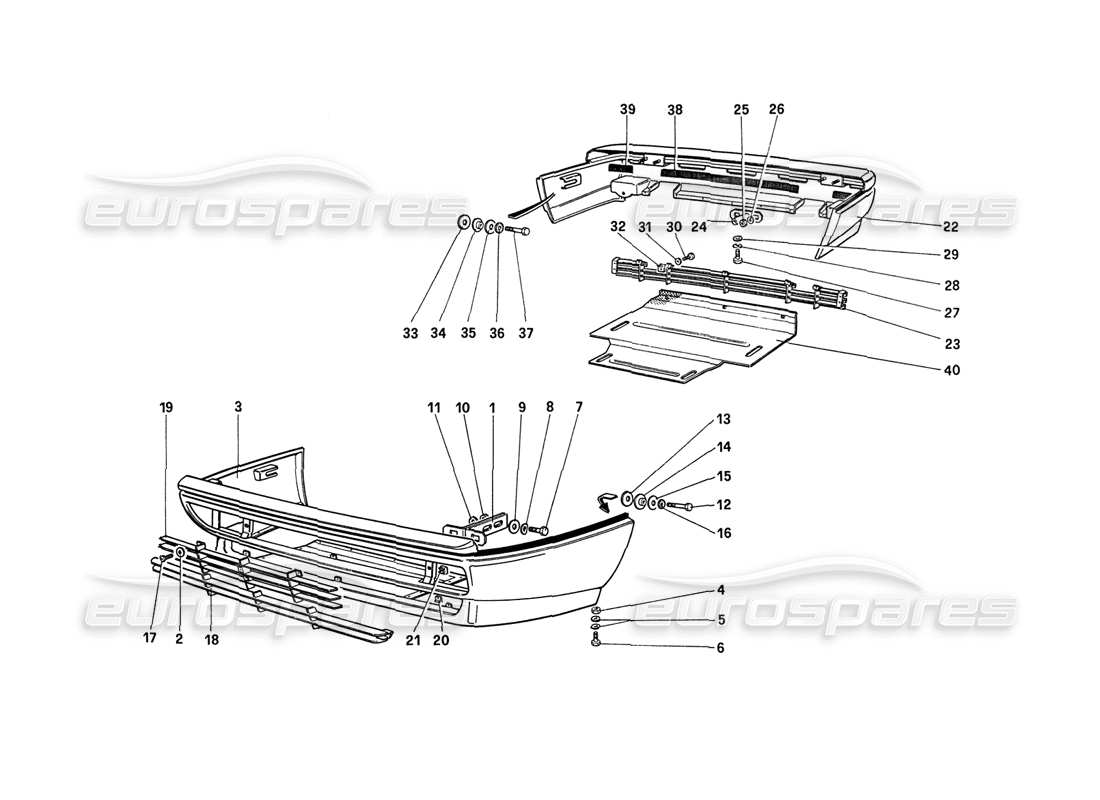 part diagram containing part number 61939500