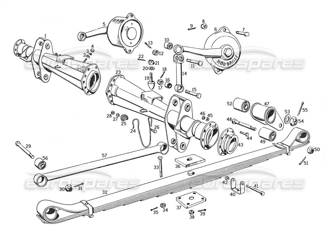 part diagram containing part number 93426