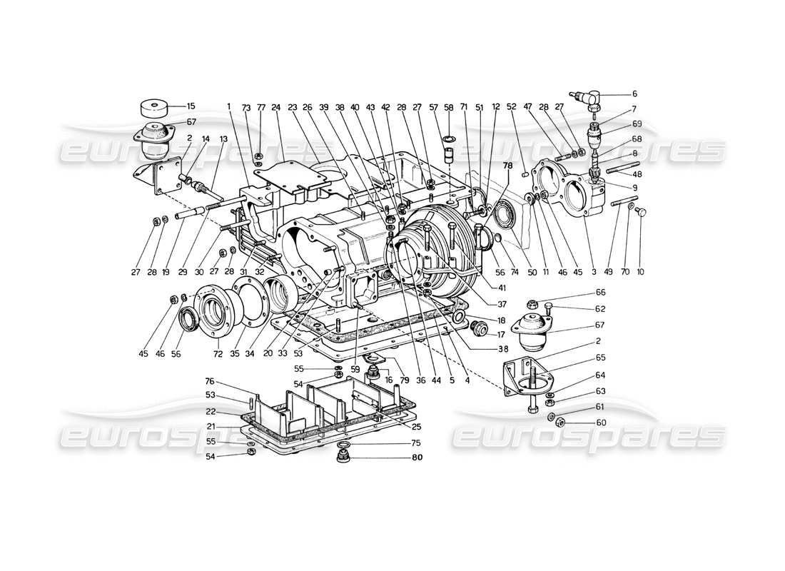 part diagram containing part number 13517820