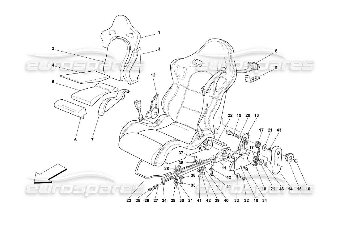 part diagram containing part number 643991..