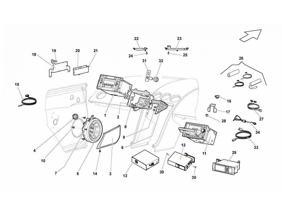 part diagram containing part number n90729003