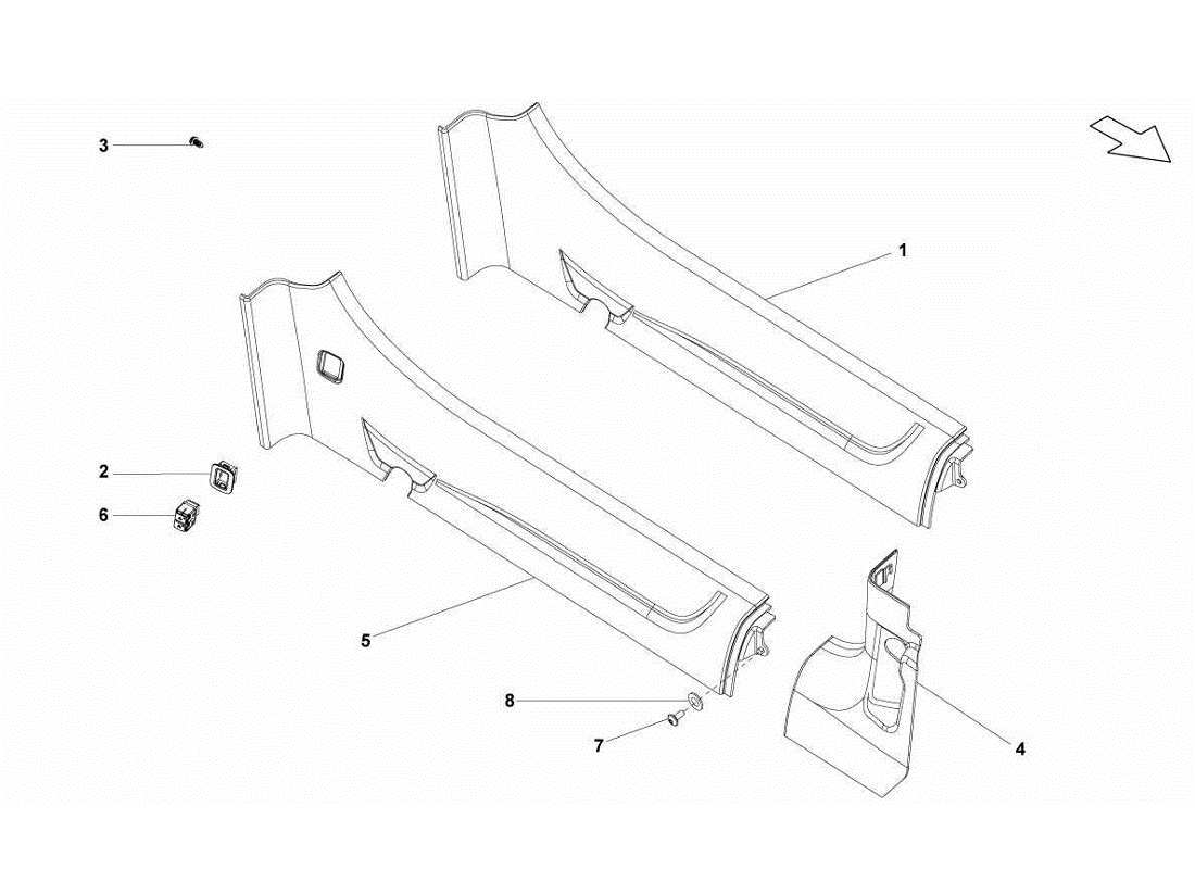 part diagram containing part number 4e0962109b