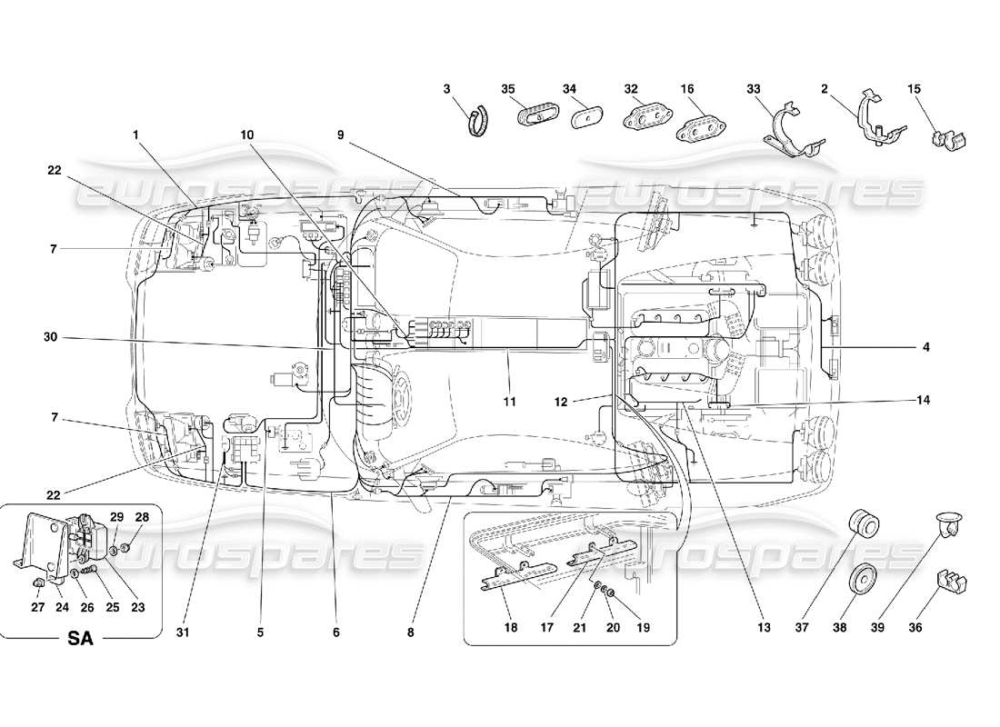 part diagram containing part number 157793