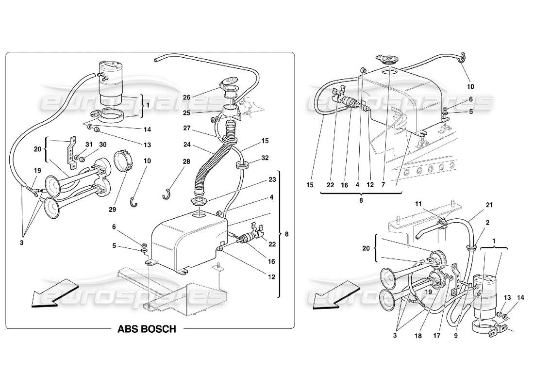 part diagram containing part number 175354