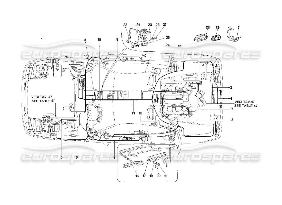 part diagram containing part number 146155